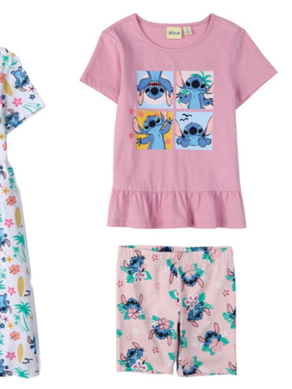 ( Girls) Character 3pc Set - Stitch Size XS- 4-6 :NWT